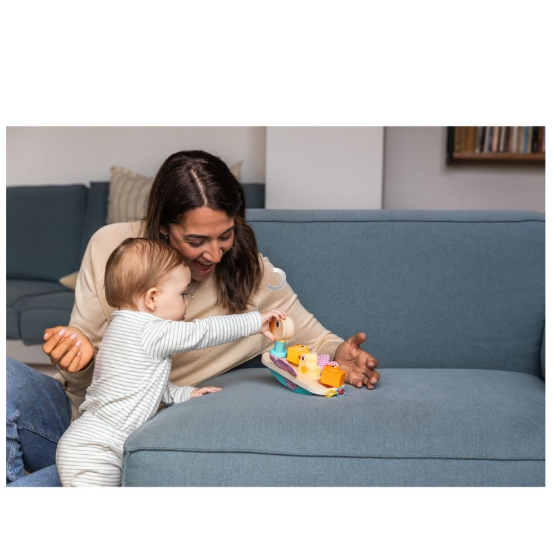 Familia De Patitos Madera