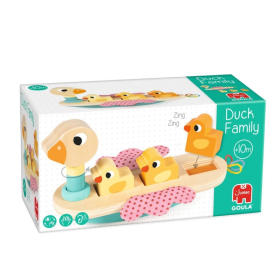 Familia De Patitos Madera