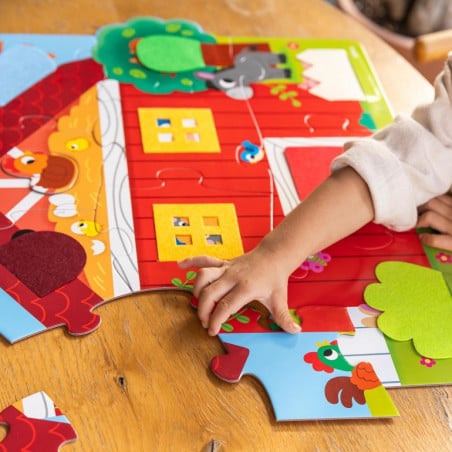 Puzzle Xxl Granja Sorpresa