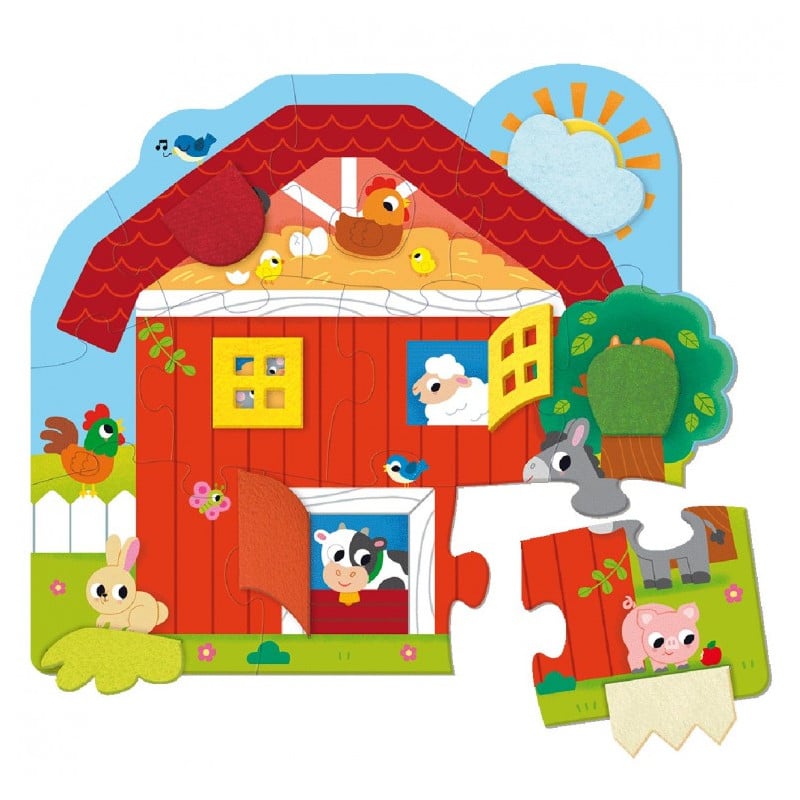 Puzzle Xxl Granja Sorpresa