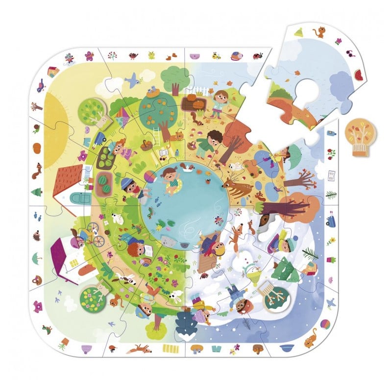 Puzzle Xxl Estaciones