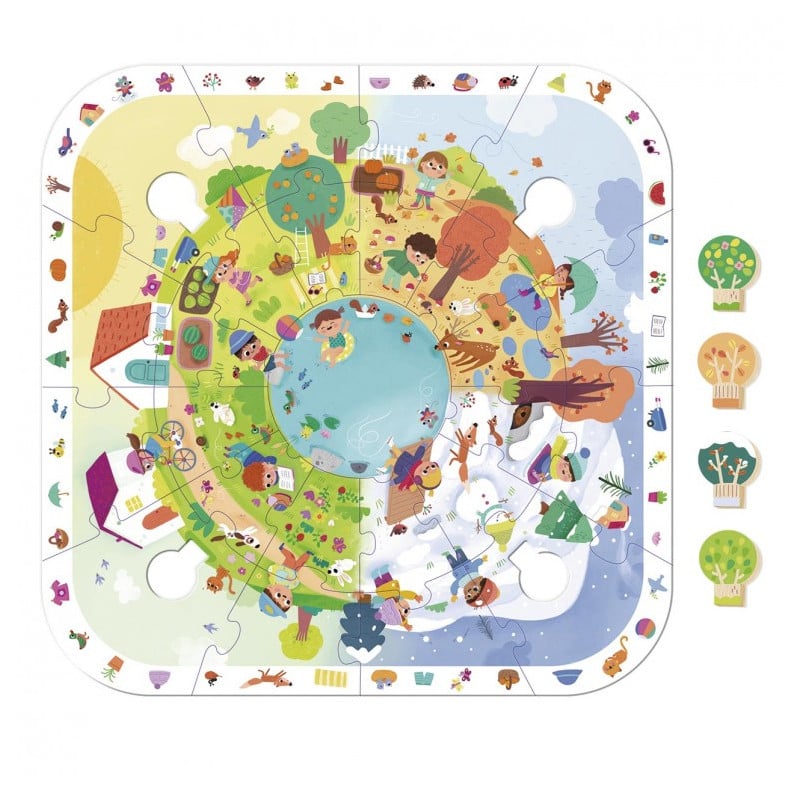 Puzzle Xxl Estaciones