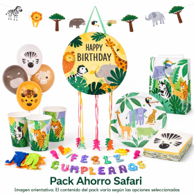 Pack Cumpleaños Safari