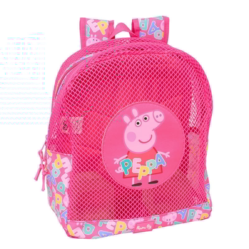 Mochila Antiarena Peppa Pig De Safta