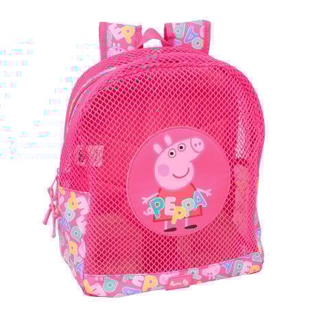 Mochila Antiarena Peppa Pig De Safta