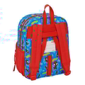 Mochila Escolar Spidey Adaptable A Carro De Safta 2