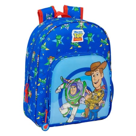 Mochila Infantil Toy Story Adaptable A Carro De Safta