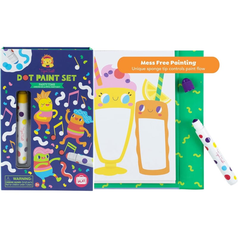 Set Pintura A Puntos Party Time