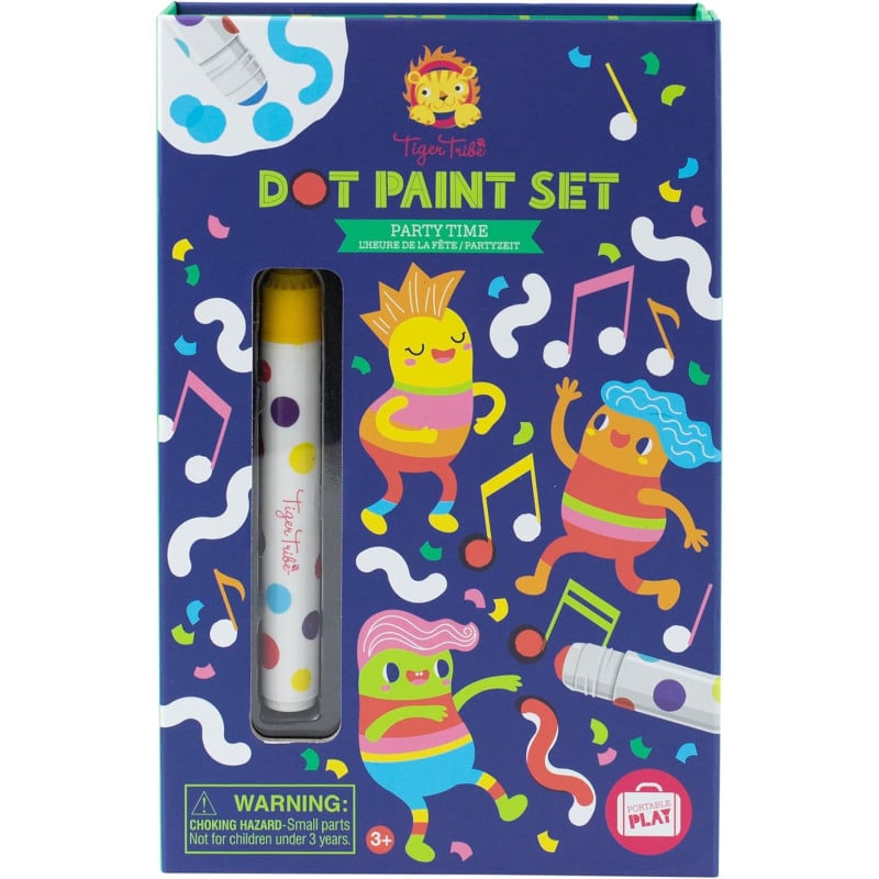 Set Pintura A Puntos Party Time