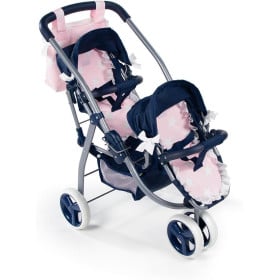 Cochecito Gemelar Muñecas La Nina