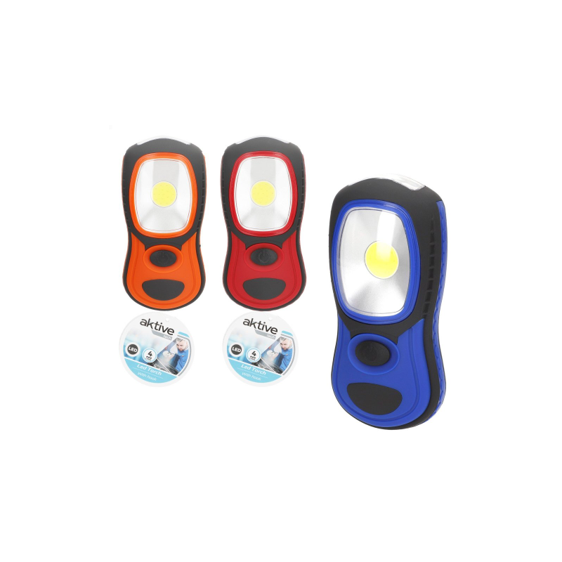 Linterna Led Magnética Con Colgador Aktive