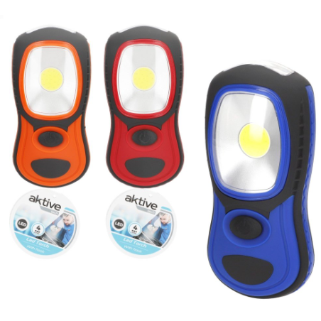 Linterna Led Magnética Con Colgador Aktive