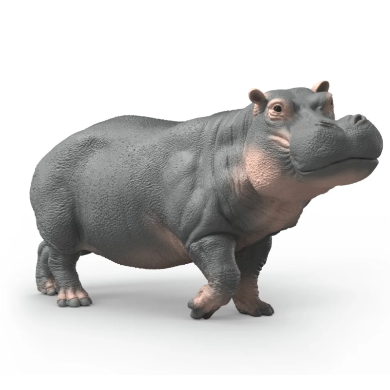 Schleich Hipopótamo Gris De Schleich