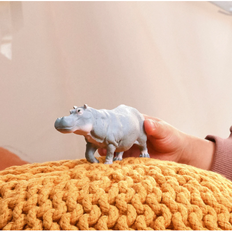Schleich Hipopótamo Gris