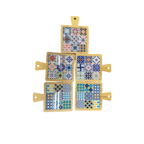 Salvamantel Madera Decorativo Surtido