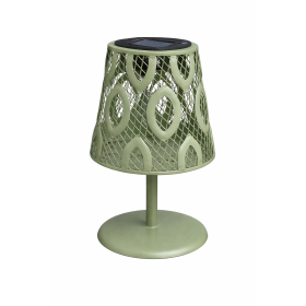 Lámpara Solar Metal Sobremesa 12X12X20.5CM 3 Colores