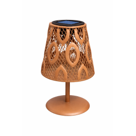 Lámpara Solar Metal Sobremesa 12X12X20.5CM 2