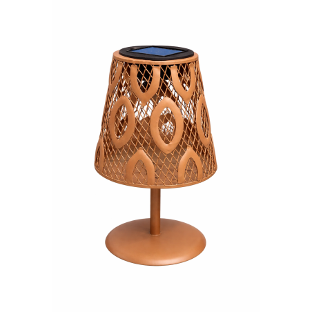 Lámpara Solar Metal Sobremesa 12X12X20.5CM