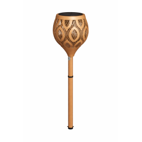 Lámpara Solar Metal de Pie 14X14X100CM 3 Colores 2