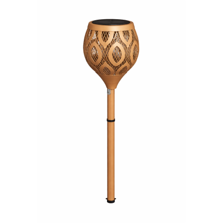 Lámpara Solar Metal de Pie 14X14X100CM 3 Colores