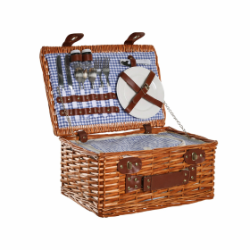Cesta Picnic Mimbre Set 10 Piezas De Item