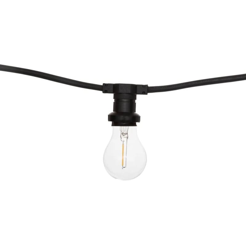 Guirnalda LED Exterior Negra