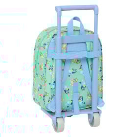 Mochila Infantil Con Carro Bluey Y Bingo De Safta 2
