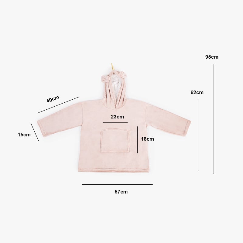 Sudadera con Capucha Unicornio