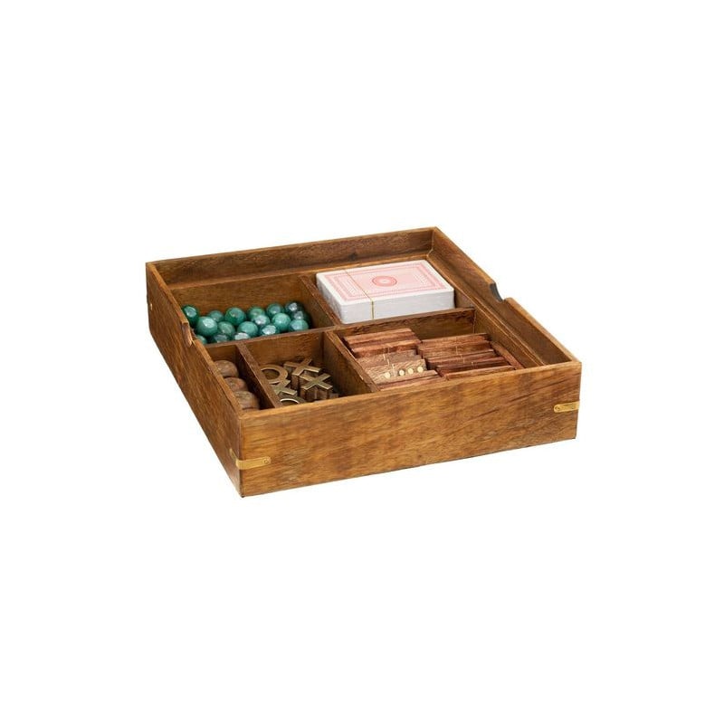 Caja de Madera Multijuego