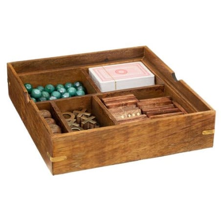 Caja de Madera Multijuego
