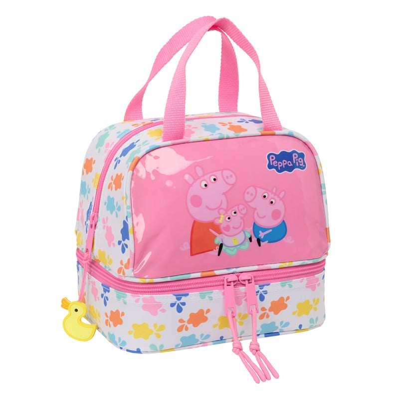 Bolsa Portameriendas Peppa Pig Y Sus Hermanos De Safta