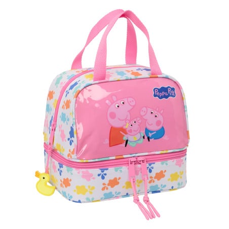 Bolsa Portameriendas Peppa Pig Y Sus Hermanos De Safta