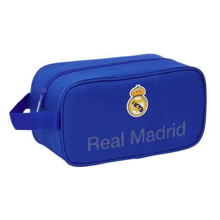 Zapatillero Azul Mediano Real Madrid De Safta