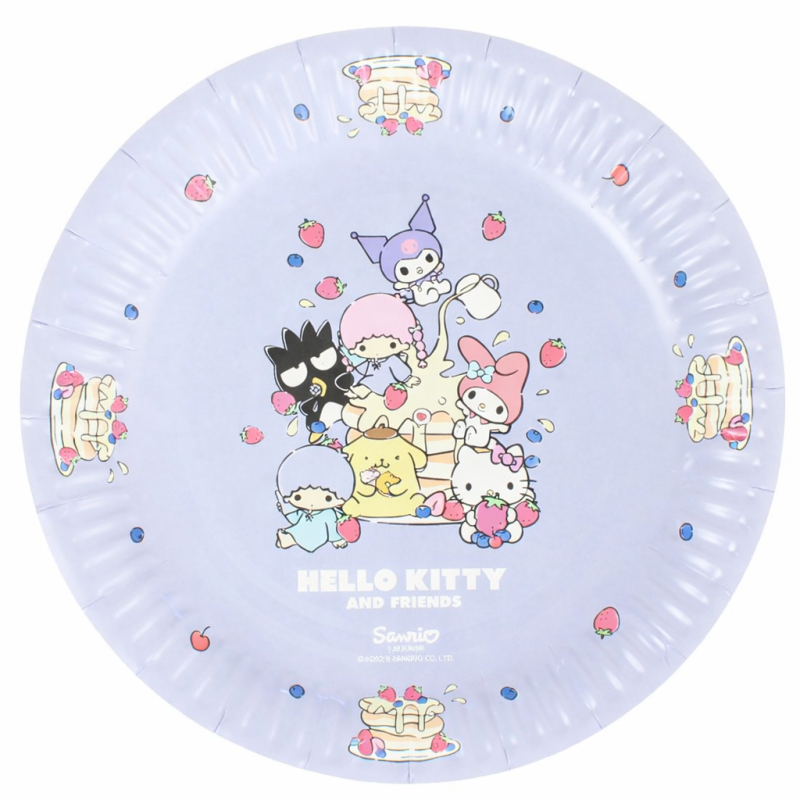 Platos Hello Kitty & Friends Violeta 6 Uds De Partilandia