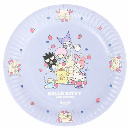 Platos Hello Kitty & Friends Violeta 6 Uds De Partilandia