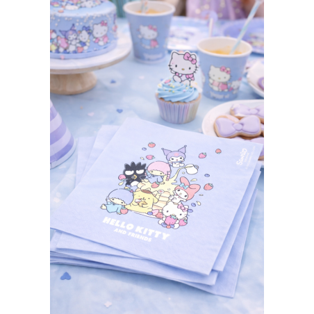 Servilletas Hello Kitty & Friends Violeta 12 Uds