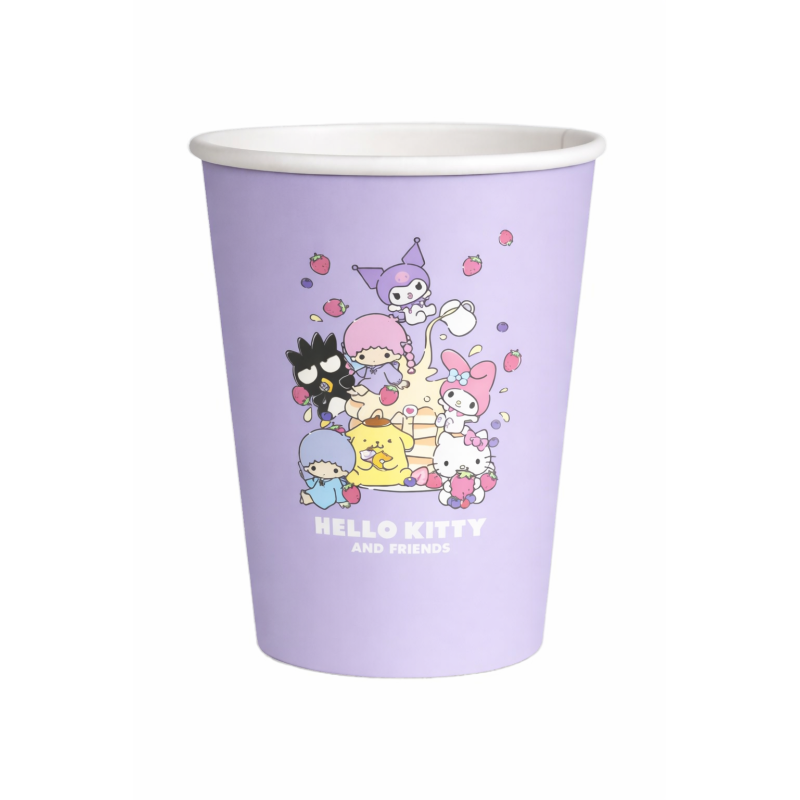 Vasos Hello Kitty & Friends Violeta 270 Ml 12 Uds De Partilandia