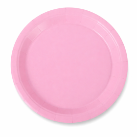 Platos Rosa Pastel 6 Uds