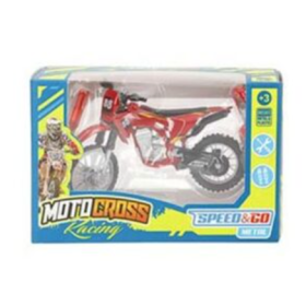 Moto Cross Racing Speed & Go 1:18 Surtido 2
