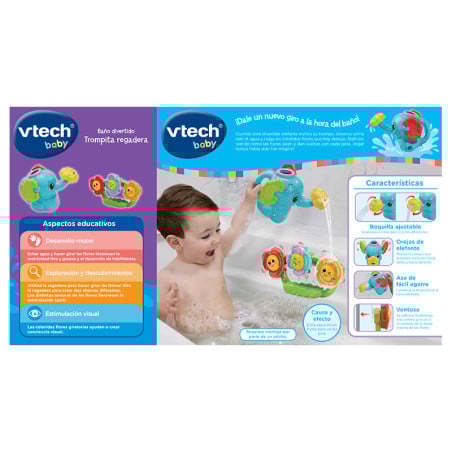 Vtech Baño Divertido Trompita Regadera