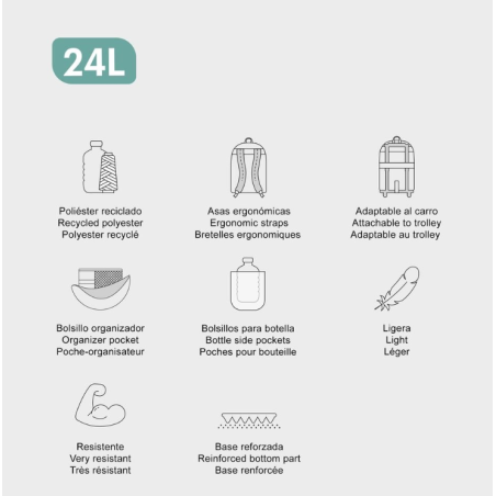 Mochila Infantil Dino Roar