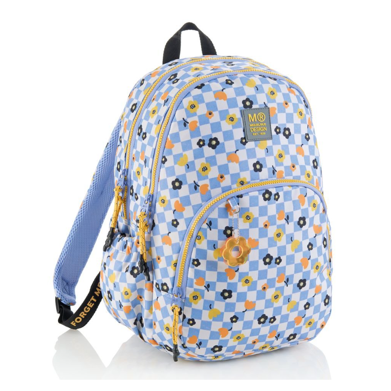 Mochila Escolar Triple Oslo Square Fit De Apli