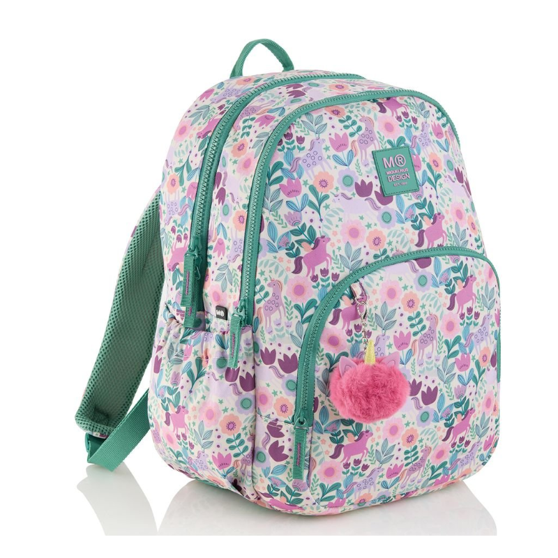 Mochila Escolar Oslo Magic Unicorn De Apli