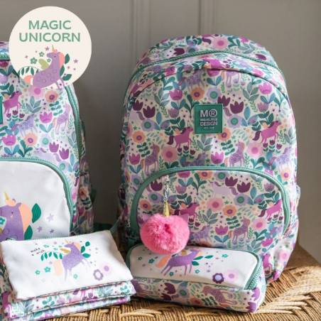 Mochila Escolar Oslo Magic Unicorn