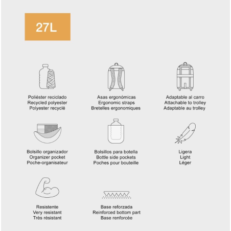 Mochila Escolar Oslo Magic Unicorn