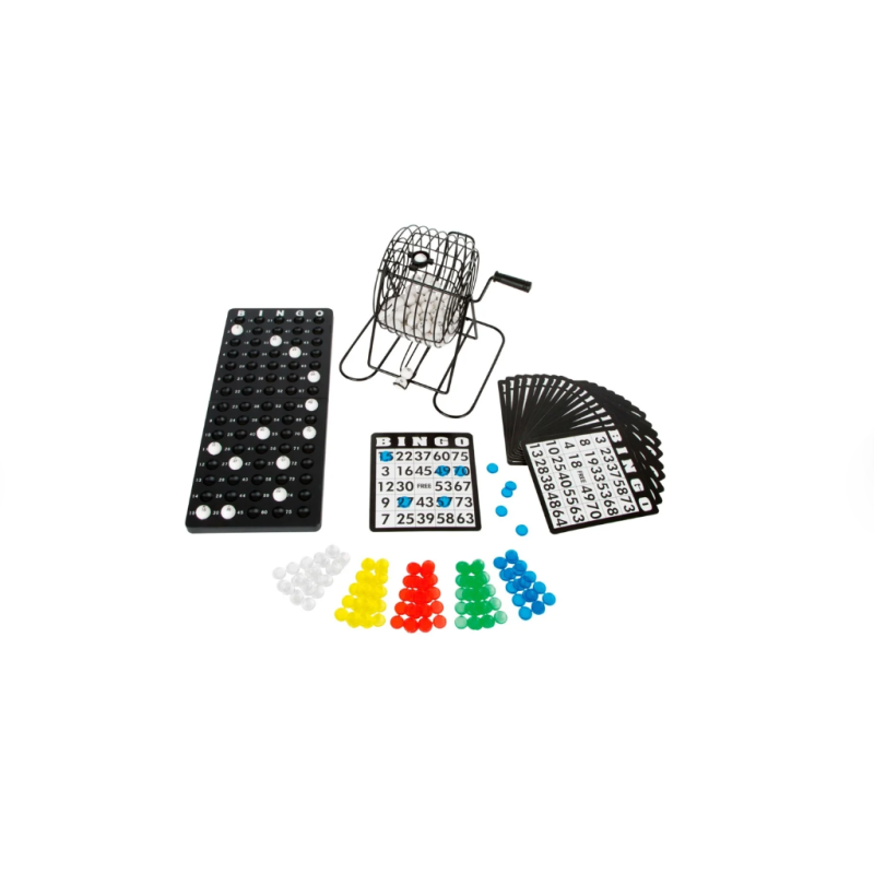 Bingo Con Bombo Y Accesorios
