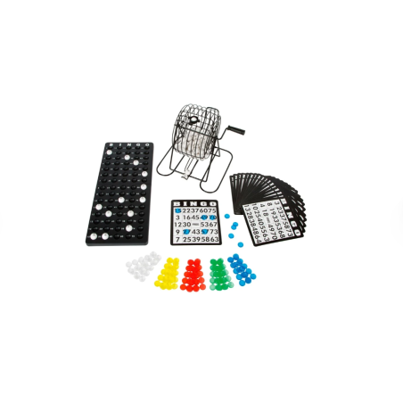 Bingo Con Bombo Y Accesorios