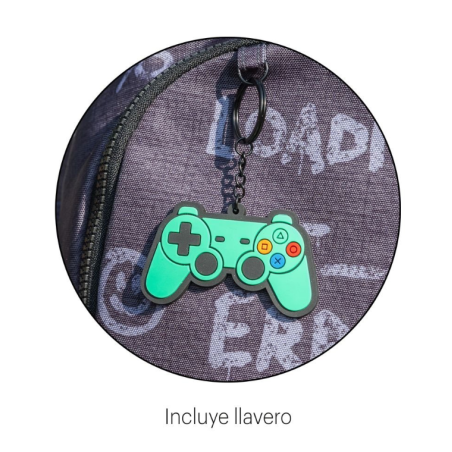 Mochila Escolar Oslo Game Over