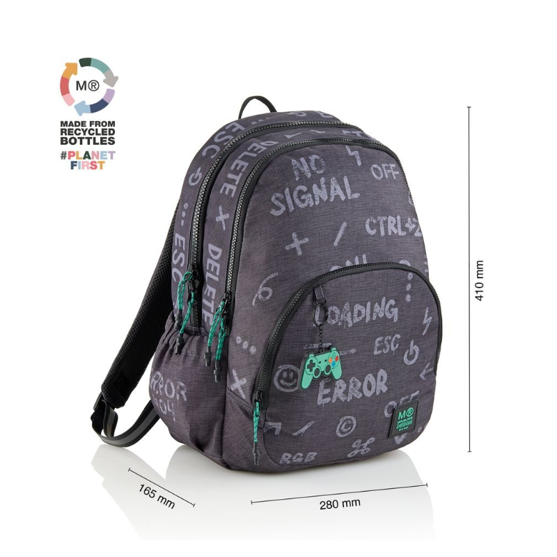 Mochila Escolar Oslo Game Over