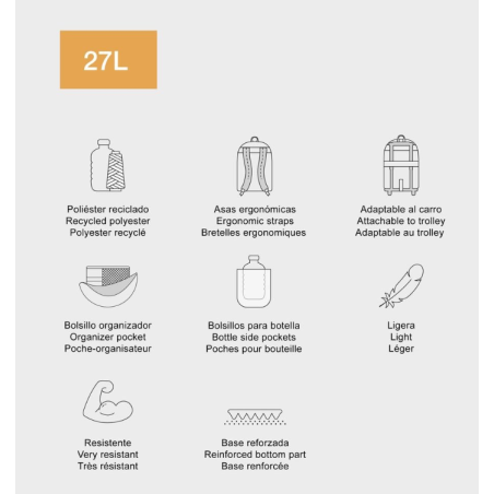 Mochila Escolar Oslo Game Over